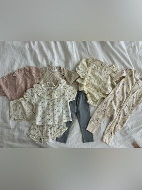 NWT Jamie Kay Organic Cotton Newborn  Clothing Bundle 0-3 MO